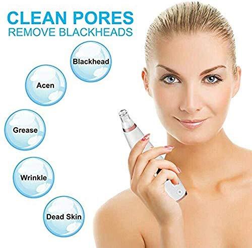 yigeren Qin Black Head Suctioner,Blackhead Remover Vacuum,Blackhead Remover Pore Vacuum - Electric Pore Cleaner, Blackhead Extractor Tool for Women and Men,USB Rechargeable LCD Display