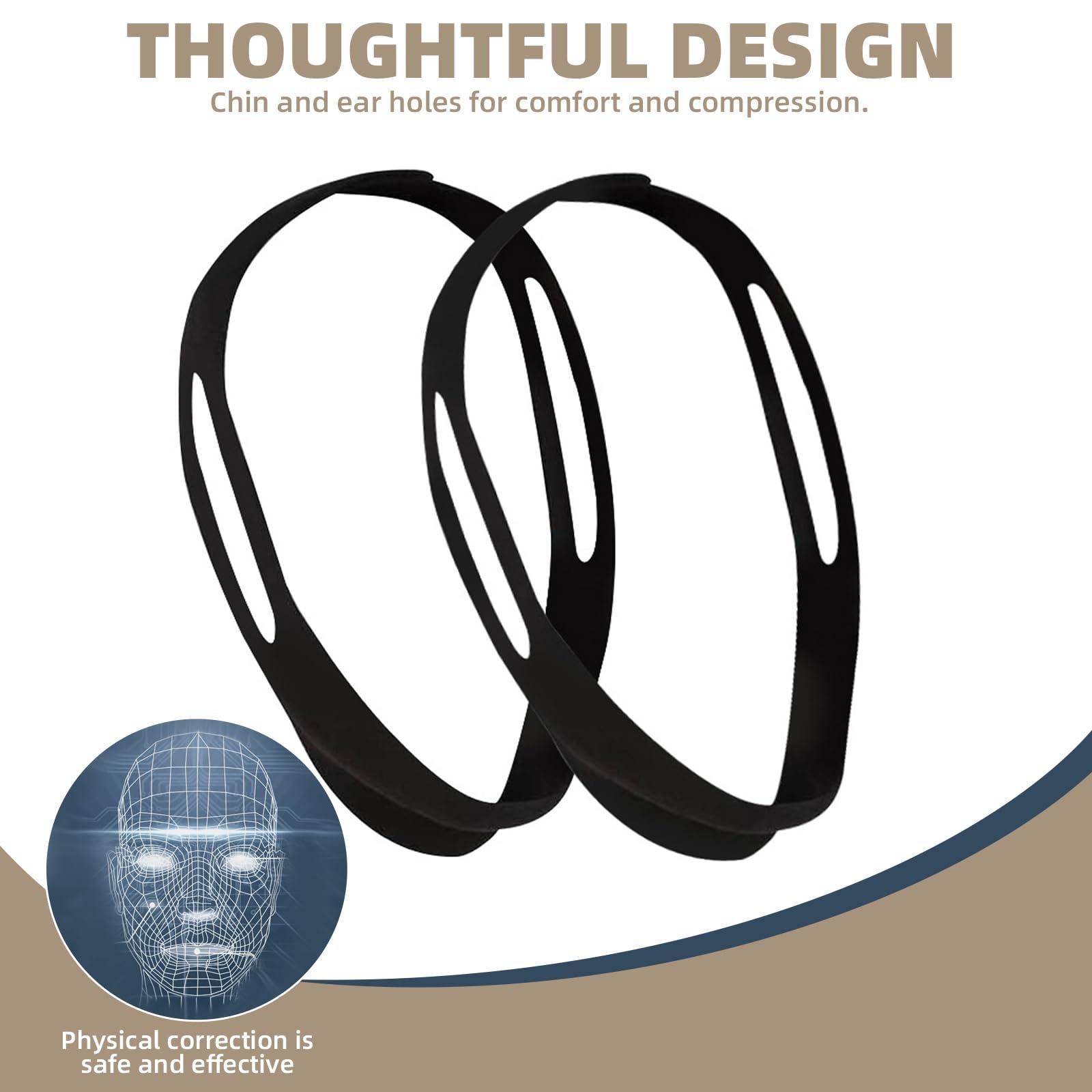 38 int\'l Trading Co. Ltd. V-Line Lifting Mask - Double Chin Reducer and Face Shaper with High-Elastic Fit, Reusable Chin Strap and Depuffing Tape for Skin Tightening, Sagging Skin Relief and Slimming for Men and Women