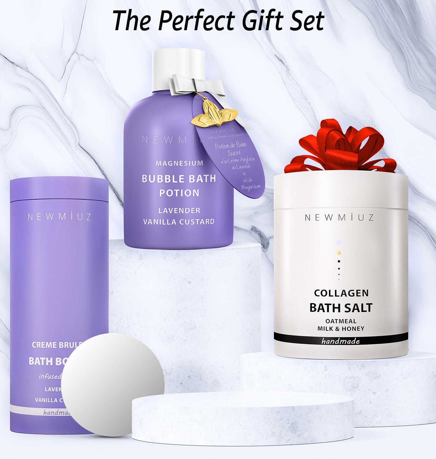 New Miuz Premium Sweet Bubble Bath Gifts for Women and Men - Pack of 2