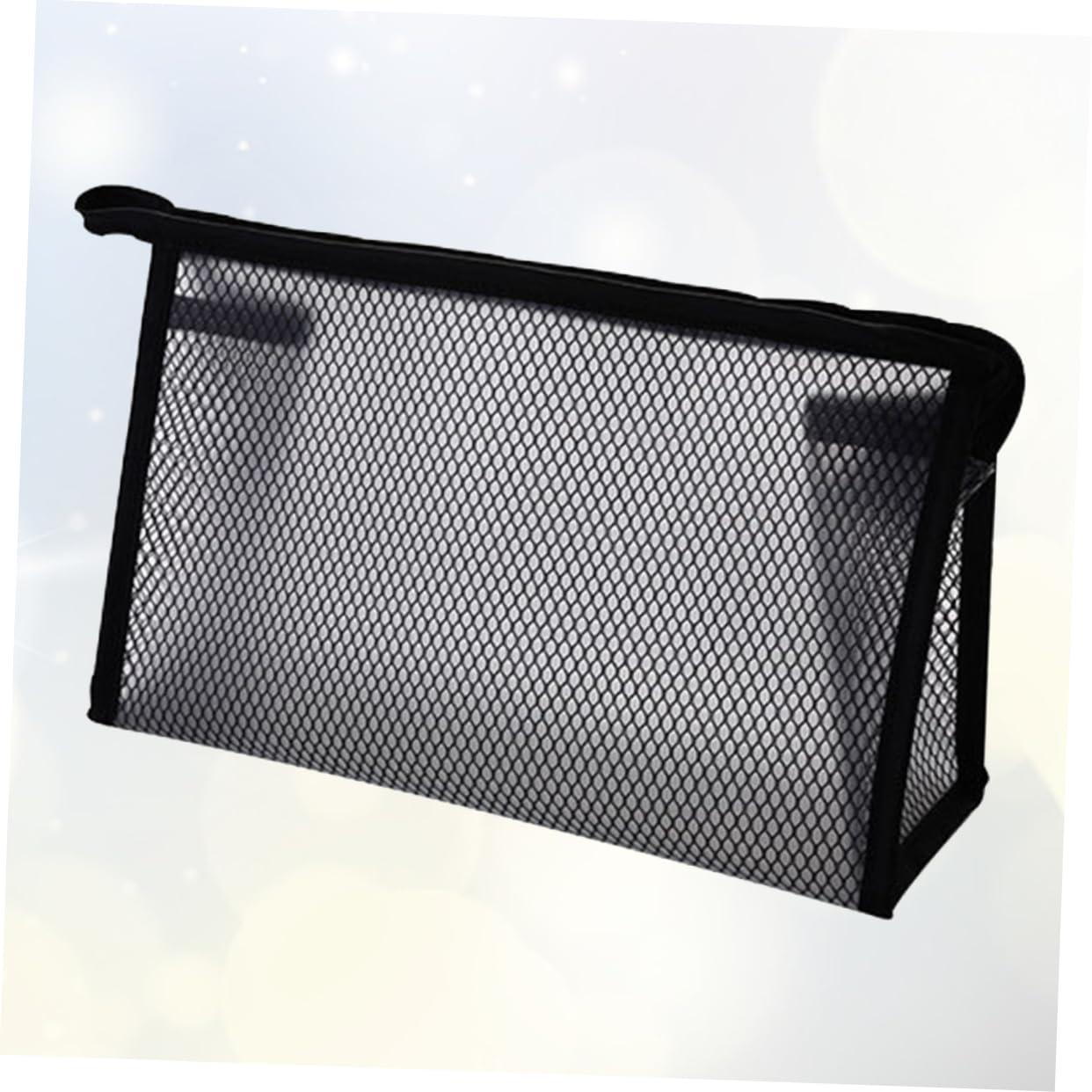 DOITOOL DOITOOL 3 Pcs Makeup Bags Makeup Bag for Travel Clear Makeup Bag Mesh Cosmetic Bag Pouch Bag Mesh Bag Travel Pouch Makeup Pouch Mesh Makeup Bag Toiletries Bag Storage Bag Wash Bag Grid