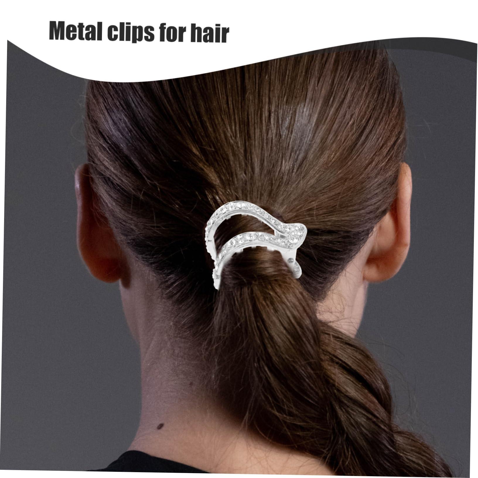 Gogogmee Gogogmee High Ponytail Hairpin Hair Claw Clip Metal Clips for Hair Metal Hair Clip Women Hair Clips Hair Cuff High Ponytail Holder Claw Clips for Thick Hair Ponytail Cuff Hair Bun Clip