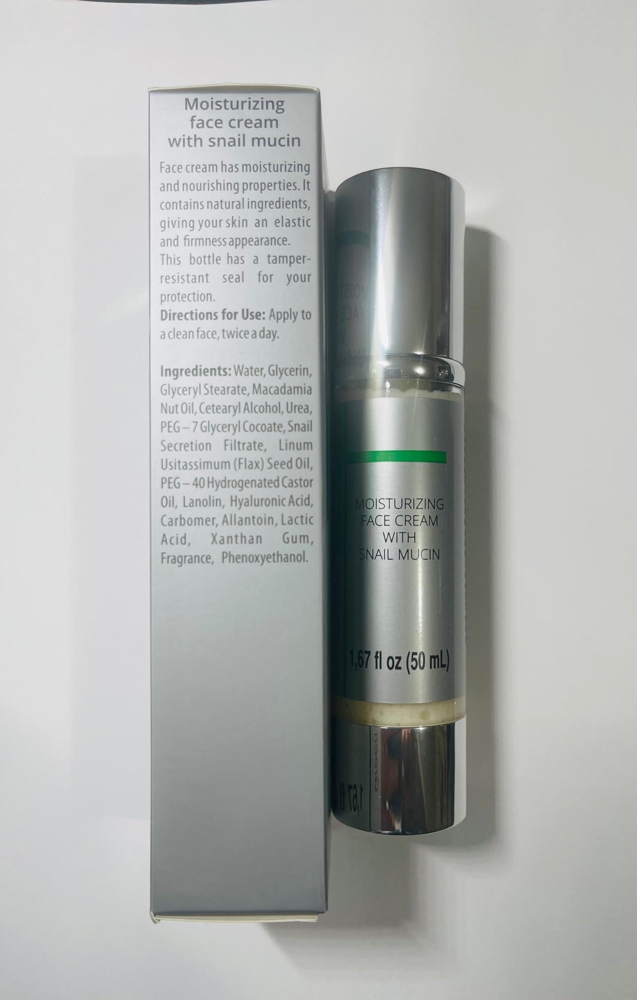 GPC GREEN PHARM COSMETIC 99.25% Korean Skin Care Snail Mucin Moisturizer Cream - Snail Mucin Essence Night cream-Face Serum | K Beauty Collagen Cream for Glass Skin