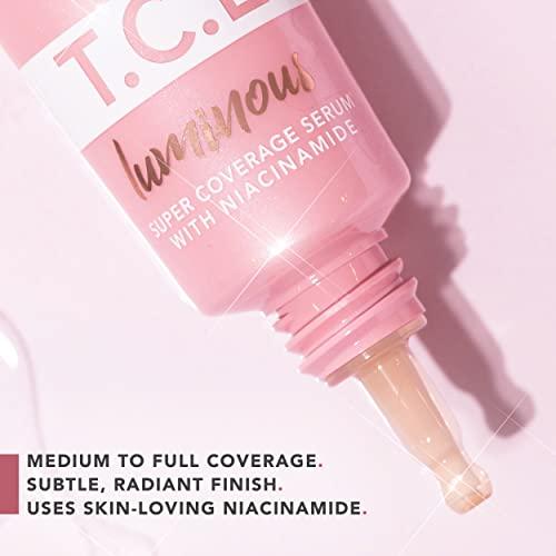 DOLL 10 NO. Doll 10 TCE Luminous Super Coverage Serum with Niacinamide - Full Coverage Tinted Foundation Makeup (Tan Deep)