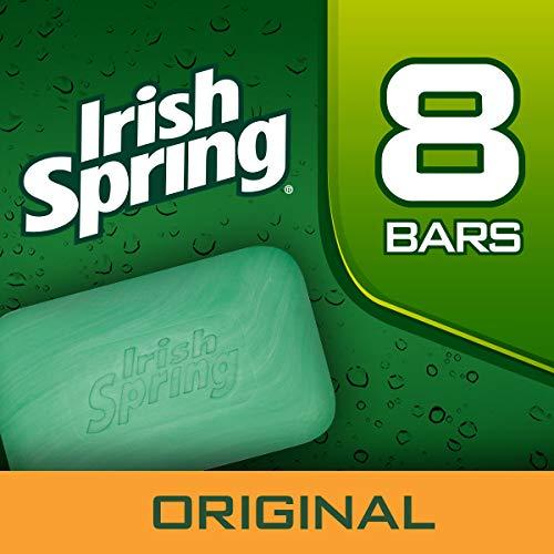 Irish Spring Irish Spring Deodorant Soap, Original Bar Soap (8 Count)