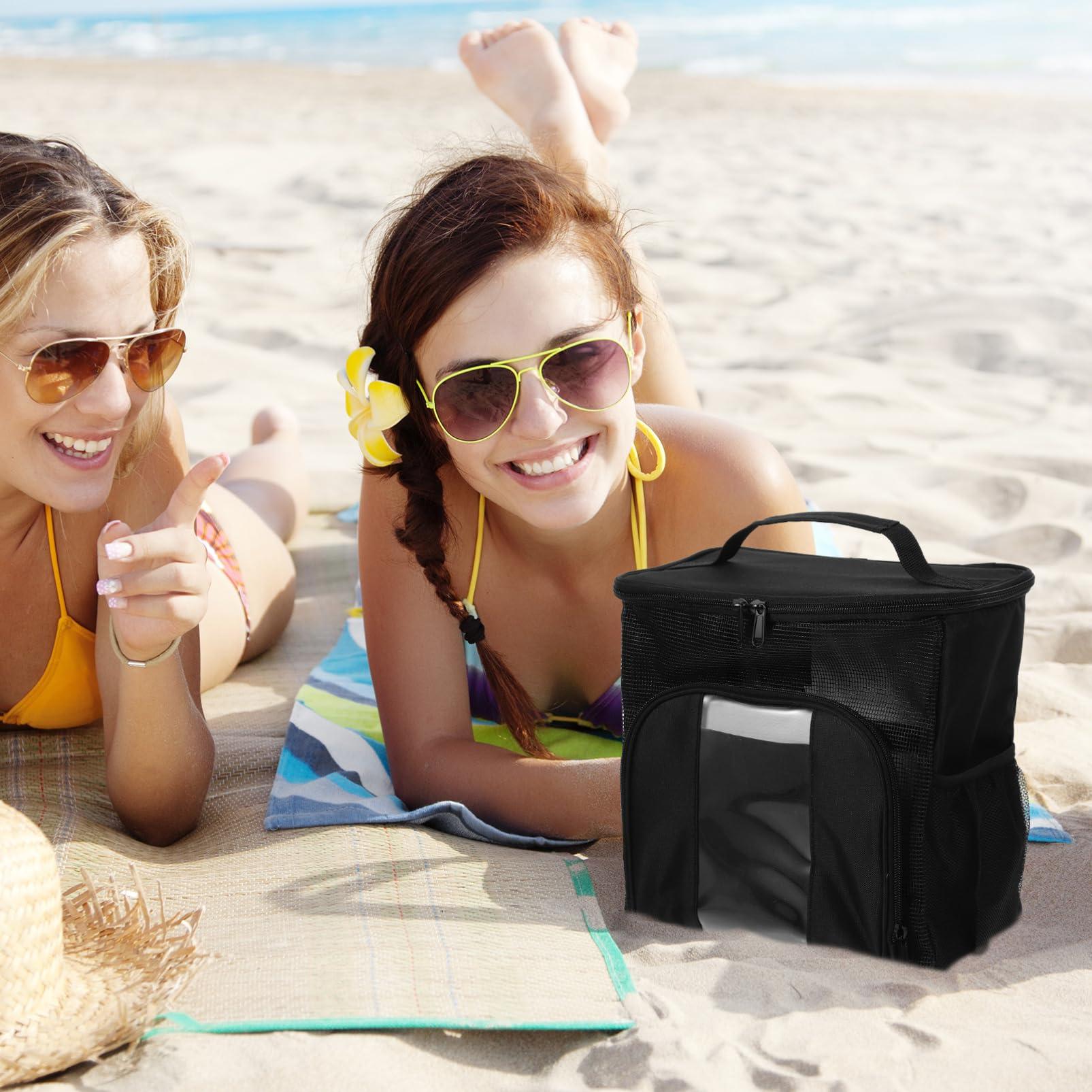 JEWEDECO JEWEDECO College Dorm Essentials for Guys Camping Essentials Oxford Cloth Camping Items Black College Dorm Essentials