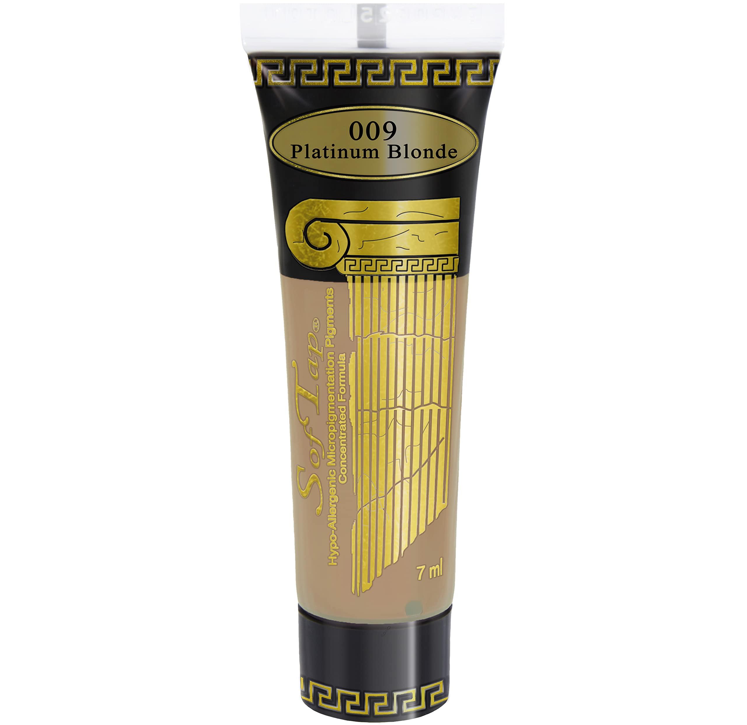 SofTap SofTap PMU Eyebrow Microblading Shading Pigment for Permanent Makeup Tattoo (Platinum Blonde)