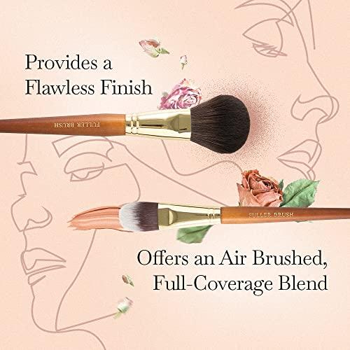 Fuller Brush Fuller Cosmetic Brush & Bag Set (Set of 7 Brushes)