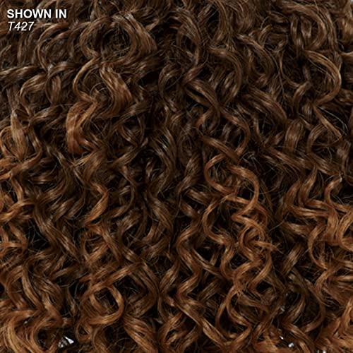 Especially Yours Makena Wig by Especially Yours® - Human Hair Blend Wig with Voluminous Layers of Natural-Looking, Bouncy Spiral Curls / Runway Shades of Black and Brown