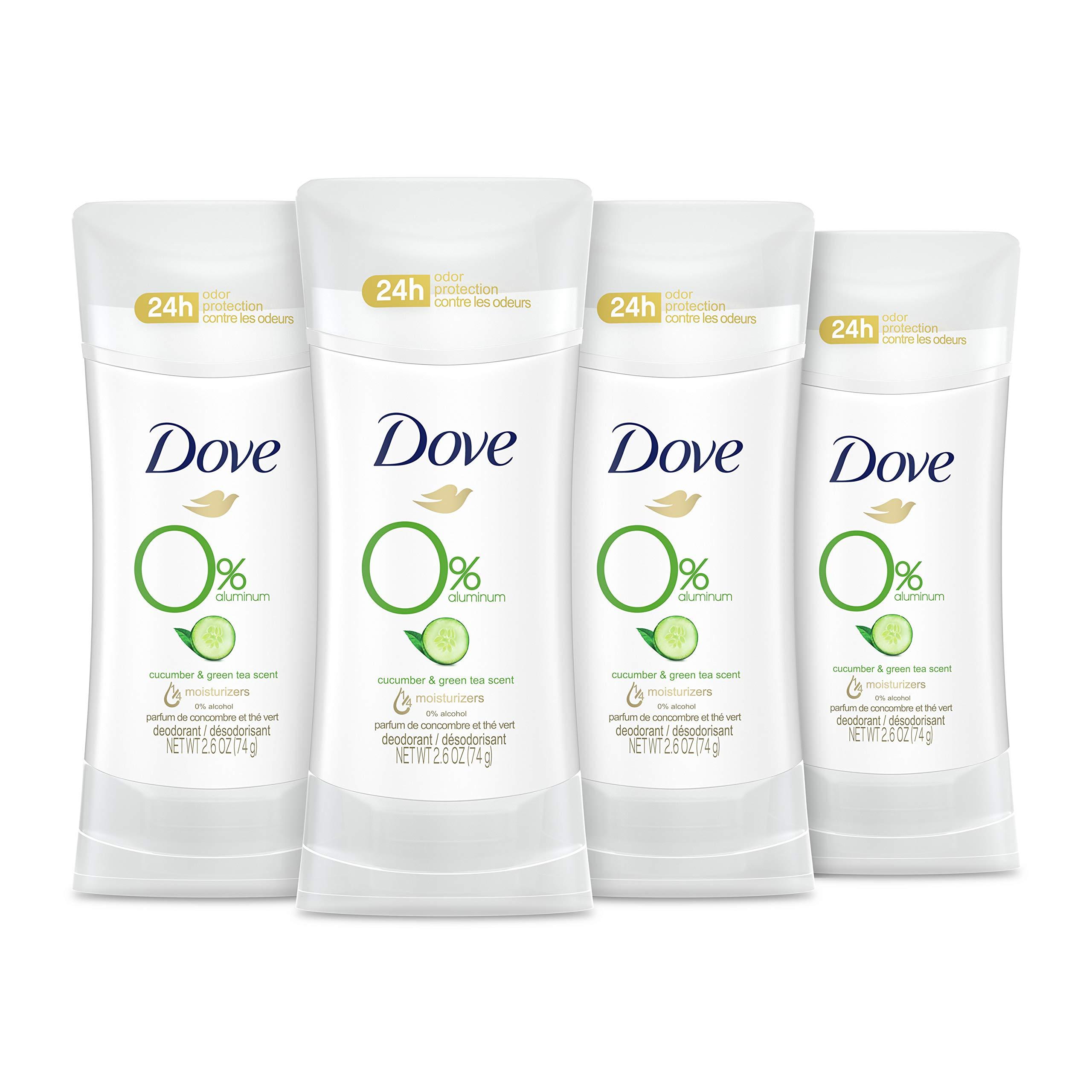 Dove Dove Body Wash with Pump Refreshing Cucumber and Green Tea Refreshes Skin Cleanser & 0% Aluminum Deodorant 24 Hours Odor Protection Cucumber and Green Tea