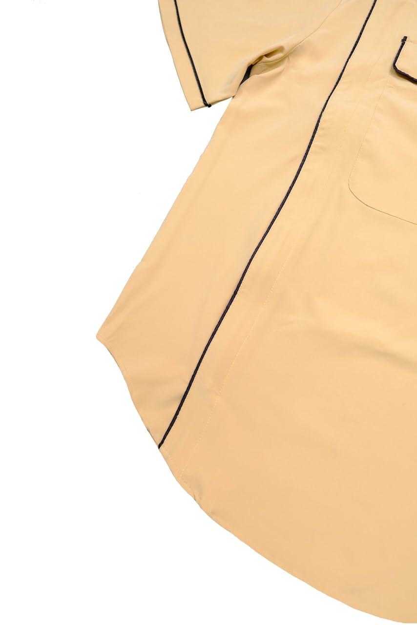 Generic Generic Barber Smock Professional Barber Jacket For Men King Midas Empire (Medium)