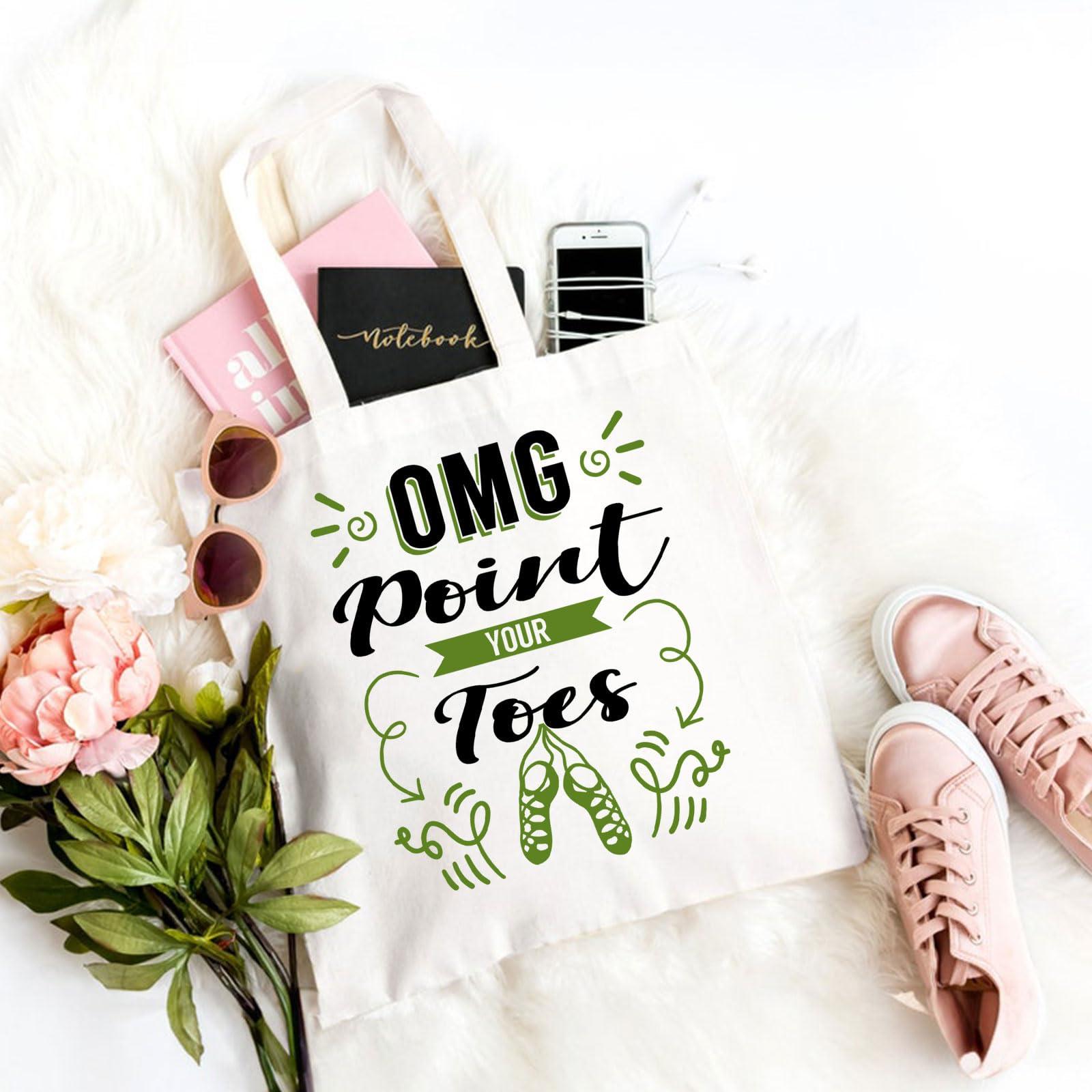 WZJHCL WZJHCL Irish Dancer Survival Kit Ceili Dance Makeup Bag Irish Stepdance Cosmetic Bag Irish Set Dance Storage Pouch Bag (Irish Toes Tote Bag)