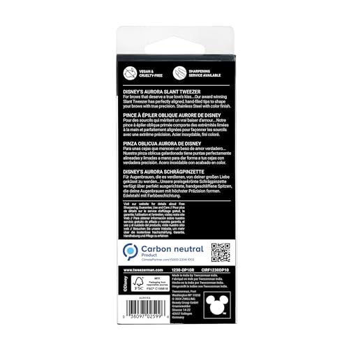 Tweezerman Tweezerman Aurora Slant Tweezer - Eyebrow Tweezers for Women and Men