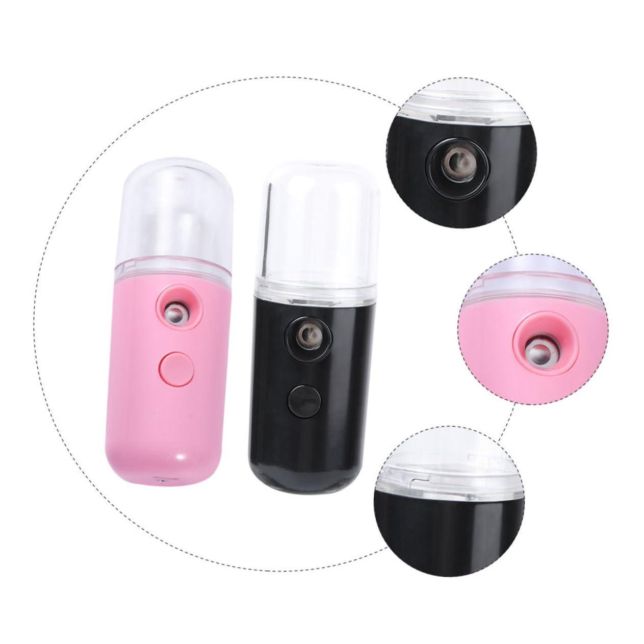 NOLITOY NOLITOY 2pcs Nano Facial Spray Hydrating Mist Rechargeable Face Humidifier Portable and Lightweight Beauty Tool Deep Penetrating Steam Facial Steamer for Skin Care