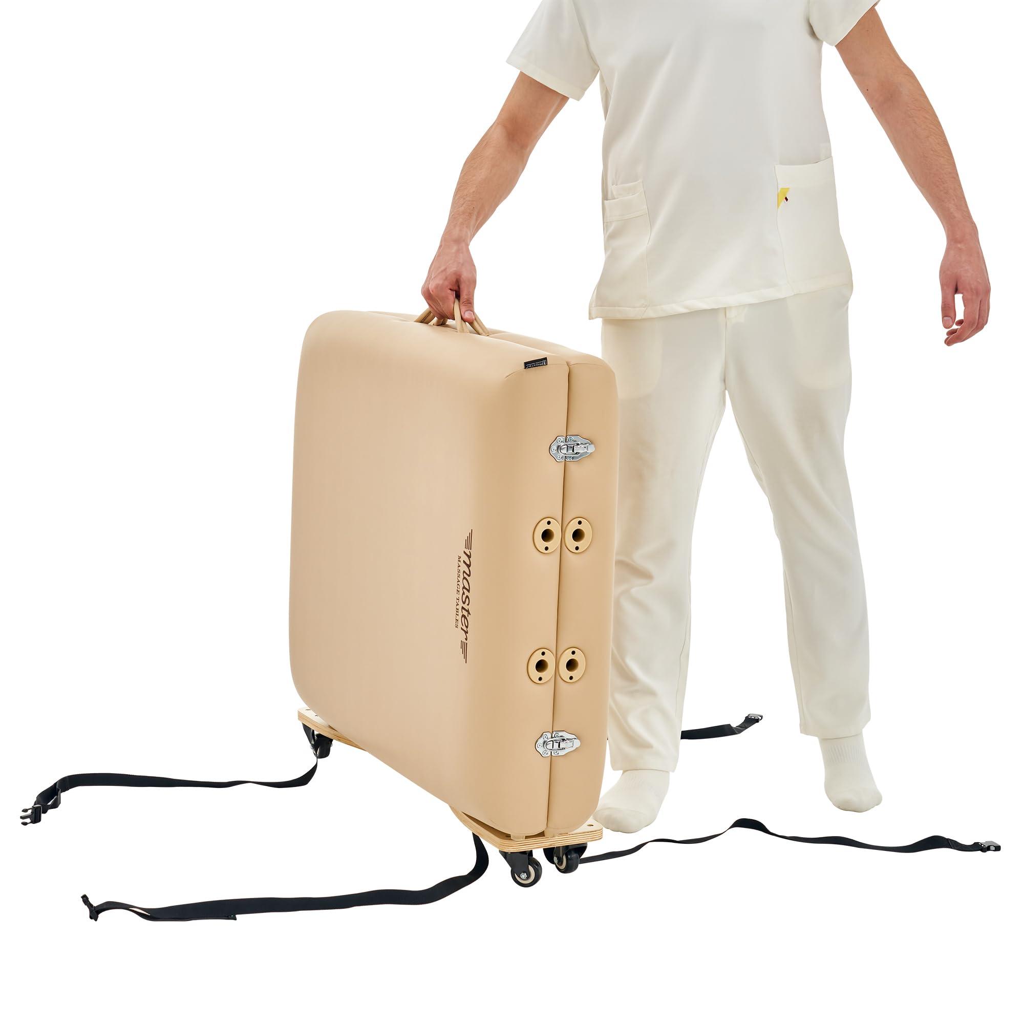 Master Massage Master Massage EasyGo Universal Travel Massage Table Rolling Table Cart