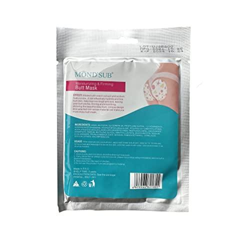 Elitzia Elitzia Butt Mask 5 Pack Sheet Beauty Skin Kit Firm, Moisturize, Tone and Rejuvenate Bottom 2pcs/Pack ETBS22