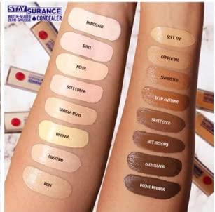 NinthAvenue Basics Concealer J. Cat Beauty Stay surance Water-Sealed Zero-Smudge Concealer Water Proof Delivers Buildable Coverage Without Any Creasing Or Caking 4.8ml / 0.16 fl. oz. (112 Deep Autumn)