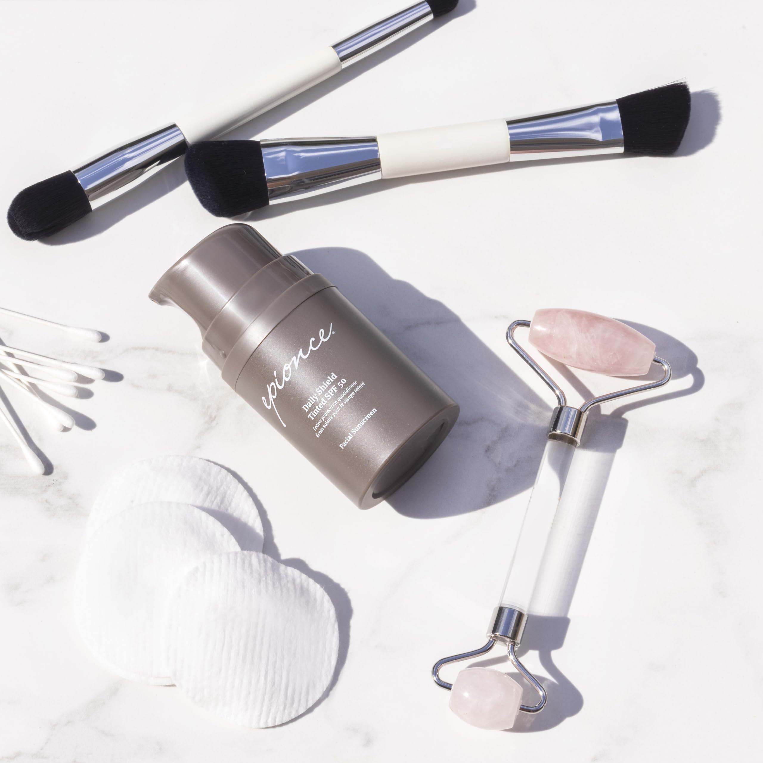 Epionce Epionce Daily Shield Tinted SPF 50 Sunscreen - Water Resistant Broad Spectrum UV Protection Facial Sunscreen with Titanium Dioxide & Zinc Oxide, For All Skin Types, Dermatologist Skincare