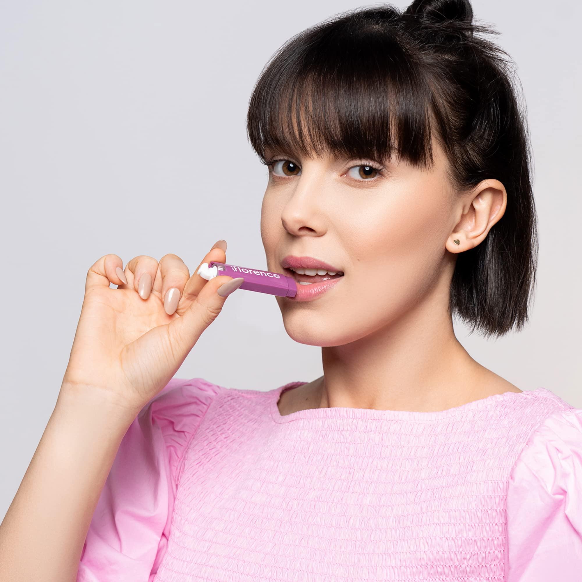 florence by mills florence by mills Oh Whale! Tinted Lip Balm, Dragonfruit & Grape (Purple), 0.15 oz/ 4.5g