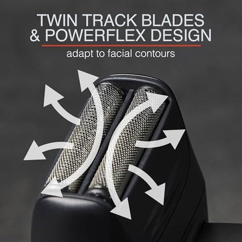 Remington Remington F3 Style Series Foil Shaver for Men, Flexing Blades for Close and Comfortable Shave, Cordless Electric Rechargeable Razor.