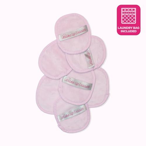 MakeUp Eraser The Original MakeUp Eraser, 7-Day Set, Erase All Makeup With Just Water, Including Waterproof Mascara, Eyeliner, Foundation, Lipstick, Sunscreen, and More! (Silver Infused), 7ct.