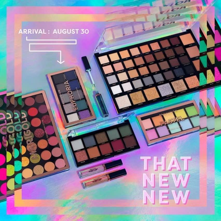 Profusion Cosmetics Profusion Cosmetics Moonstone 42 Shade Palette Matte Satin Shimmer Metallic Nude Smoky Eyeshadow Pallete Beauty Cosmetics Highly Pigment Powder Long Lasting Blendable