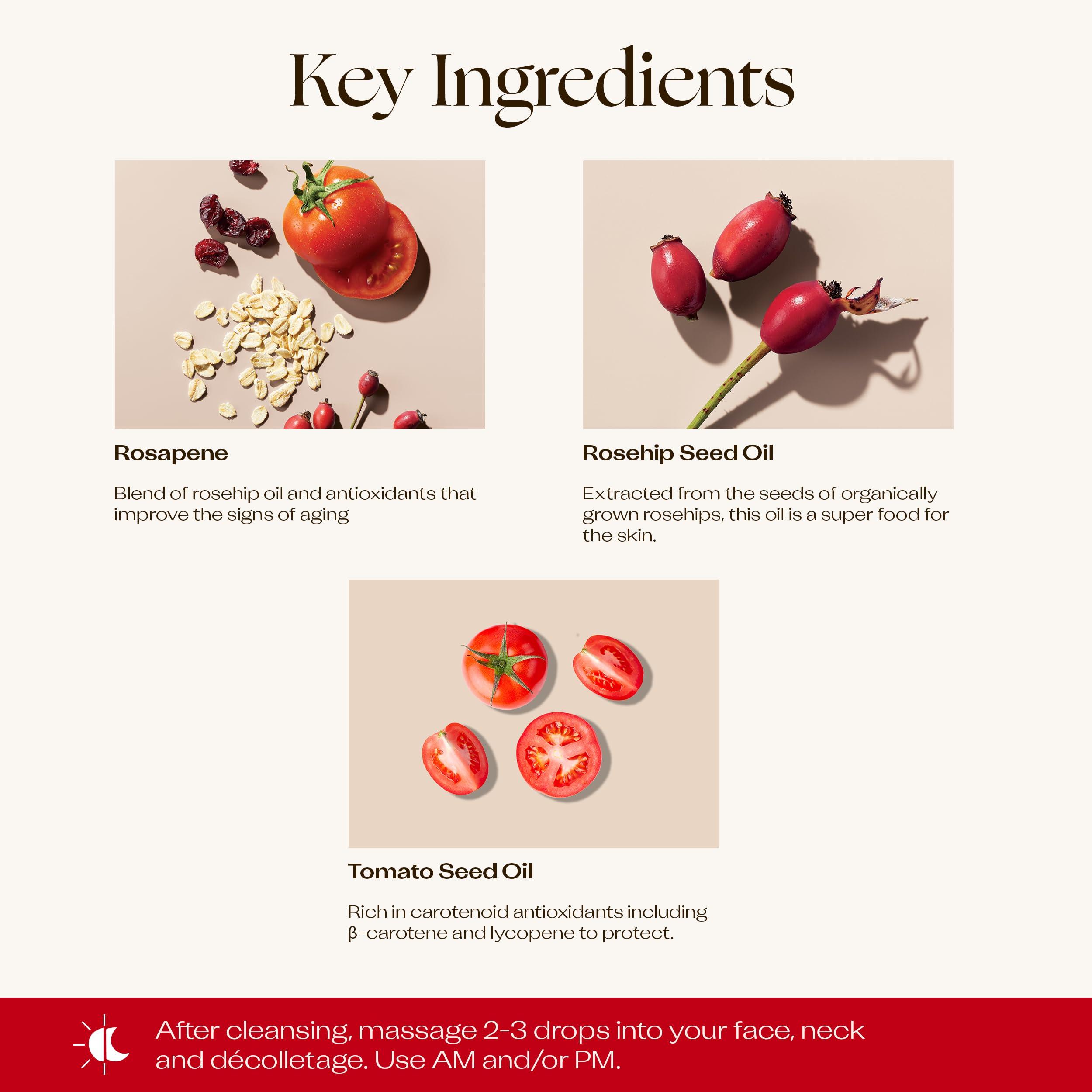 Trilogy Trilogy Certified Organic Rosehip Oil Antioxidant+ Duo, With Enriching Antioxidants & Essential Fatty Acids, 1.0 fl oz Each