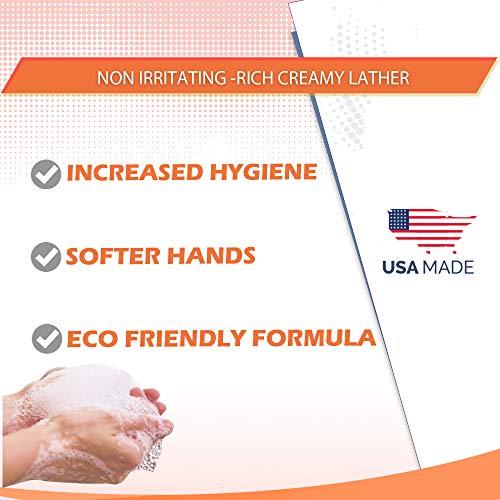 GreenFist GreenFist Peach Scented Hand Soap [ Liquid Gel Refill ] Softer Hands Made in USA, 128 Ounce (1 Gallon)