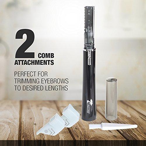 ToiletTree Products ToiletTree Products Face, Nose, Body Hair Trimmer for Men or Women, with Super-Bright LED Light