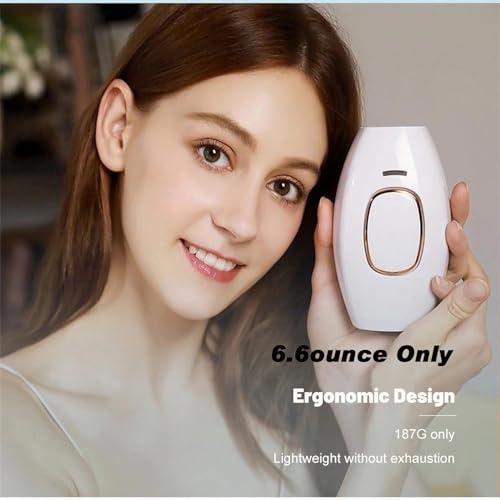 Gransumr Home Use Beauty Device IPL Laser Hair Removal for Women and Men,999999 Flashes at-Home Laser Hair Removal Device