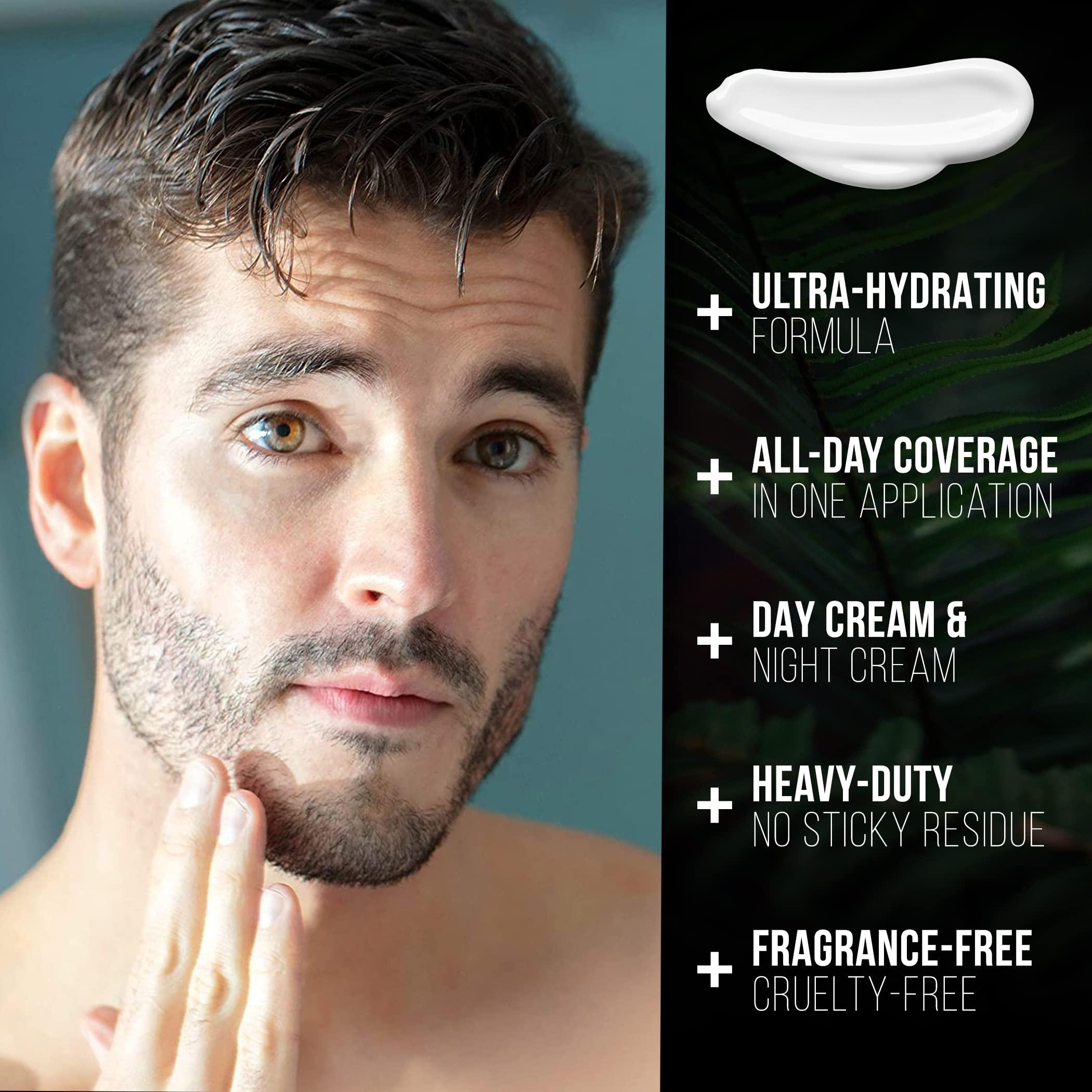 RUGGED & DAPPER RUGGED & DAPPER Hydration Daily Face Moisturizer and Night Cream Bundle