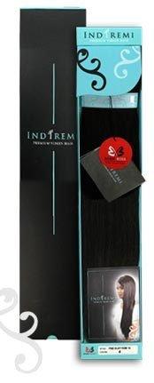 Indirmei Bobbi Boss Indiremi OCEAN WAVE Virgin Human Hair Remy Weave (16 INCH, 4-LIGHT BROWN)