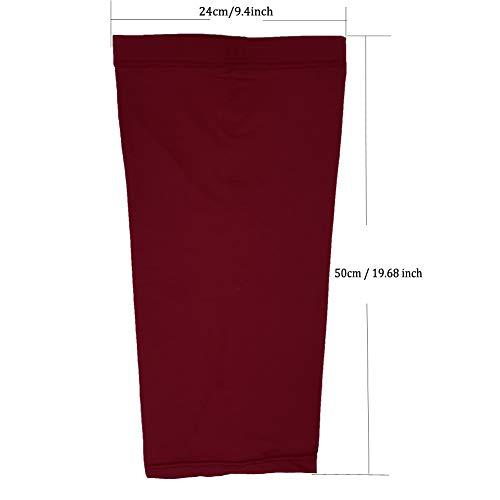 Qovelly Unisex Spandex Dreadlocks Tube 3 Packed Long Hair Covers for Men Women (Long Set-3 Packed)