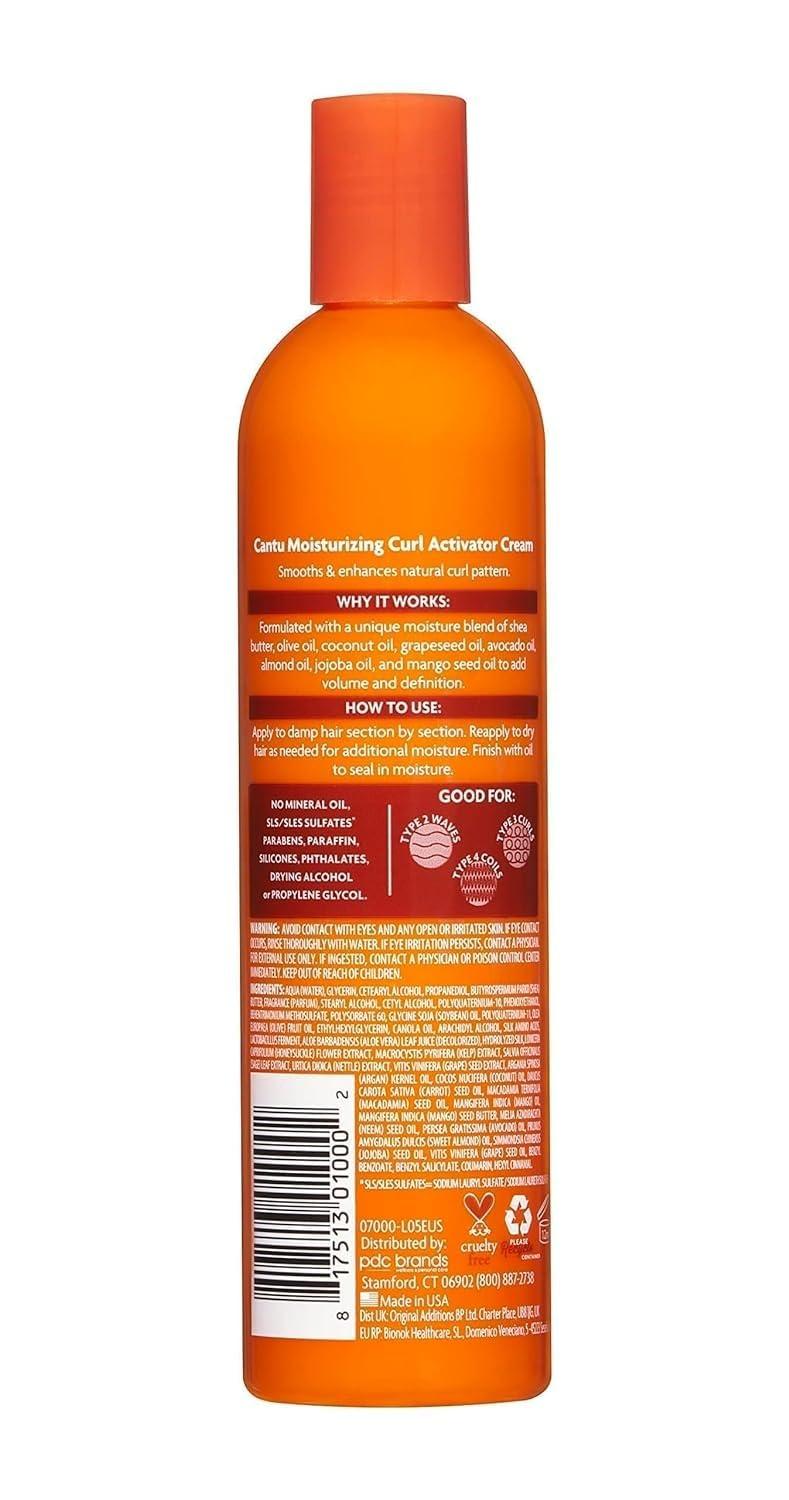 Cantu Cantu Shea Butter Moisturizing Curl Activator Cream for Unisex - 12 oz Cream