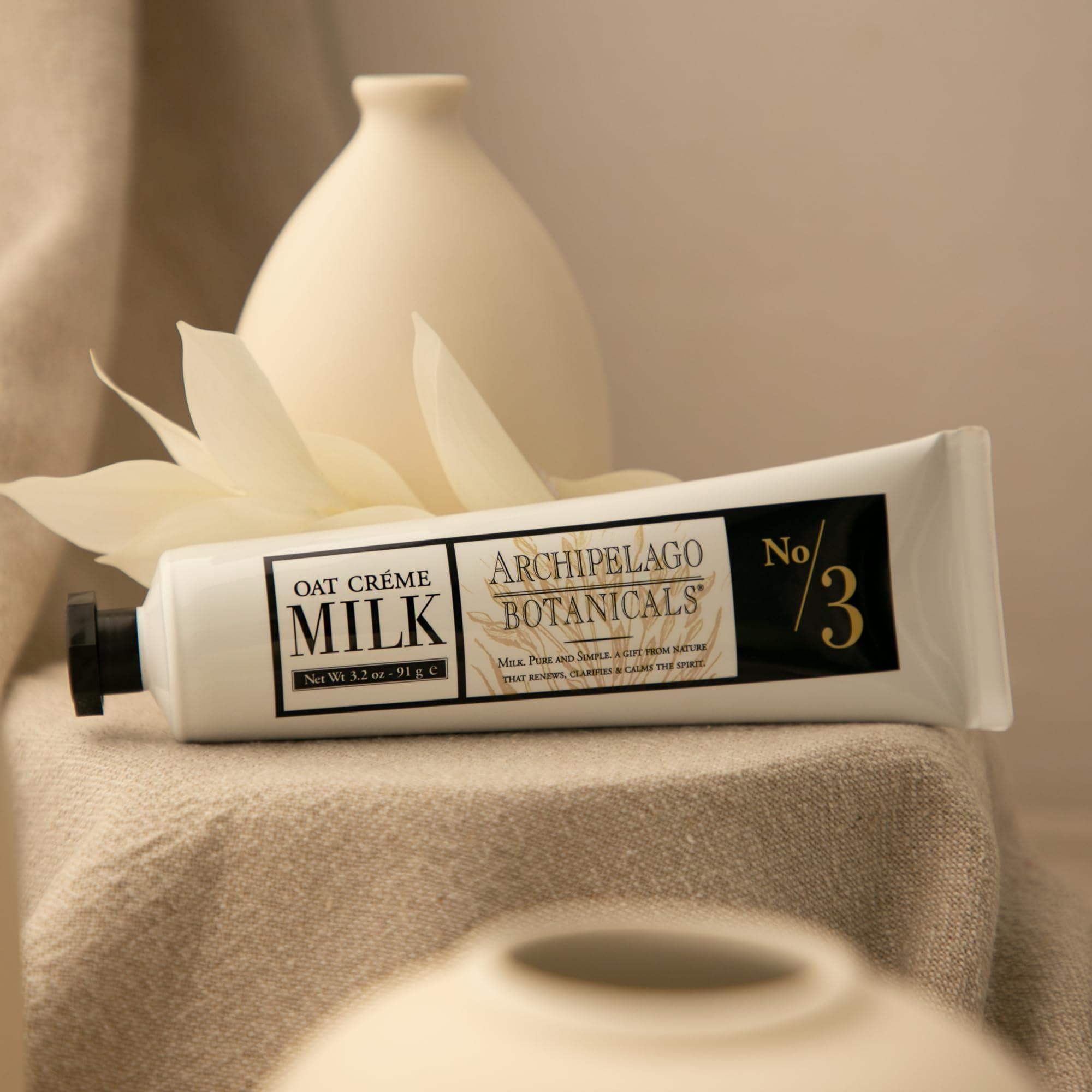 Archipelago Botanicals Archipelago Botanicals Oat Milk Hand Crme, Rich and Lightly Scented Hand Lotion for Dry Skin, Cuticles and Rough Spots, Premium Plant Extracts (3.2 oz)