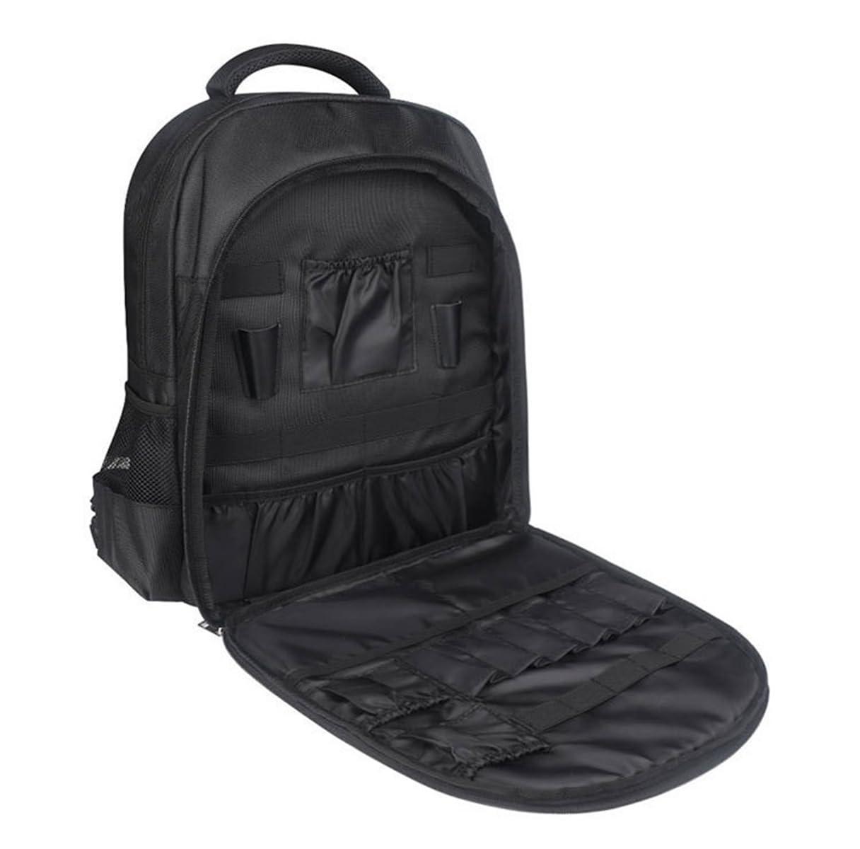 SXLINGDO SXLINGDO Barber Kit Professional for Men Travel Bag, Barber Supplies Bag, Portable Backpack Bag for Clippers and Supplies Travel Bag (Black)