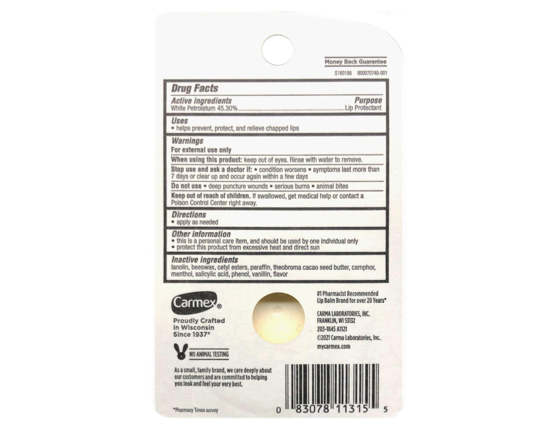 Carmex Carmex Classic Lip Balm 0.25 oz