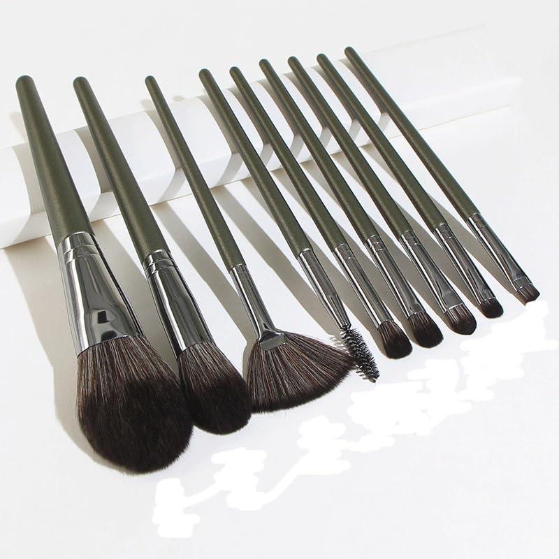 JMKJMJP JMKJMJP 9 pieces of makeup brush set beginner\'s full set of powder eye shadow brush beauty tools
