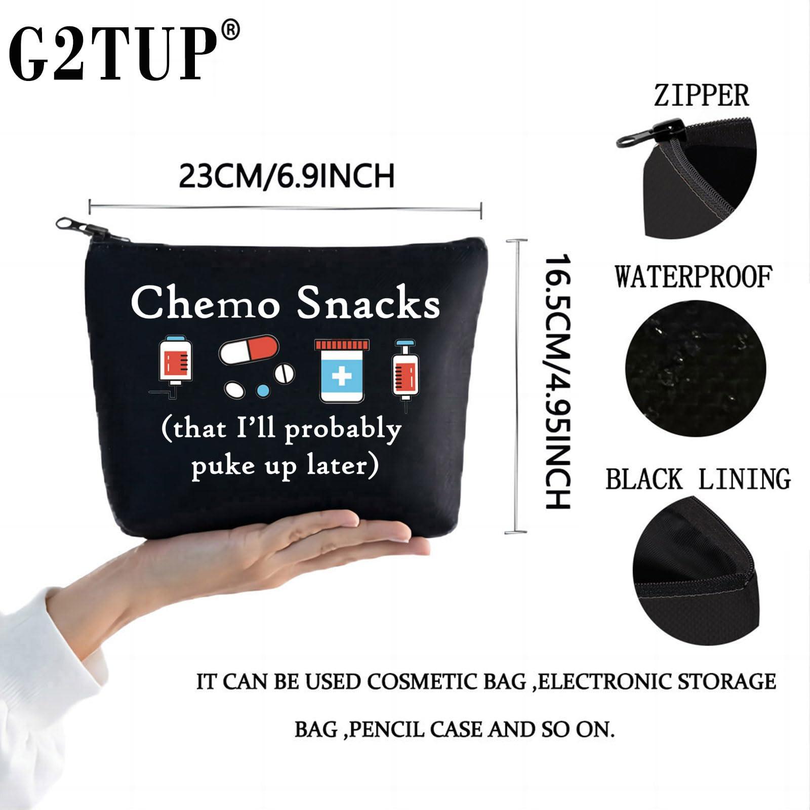 G2TUP G2TUP Funny Chemo Snacks Chemo Bag Chemo Care Package for Women WarriorChemo Snacks
