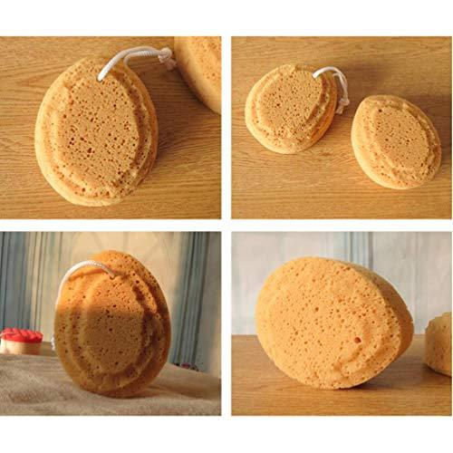 Healifty Healifty Bath Sponge Bath Balls Soft Honeycomb Durable Hanging Rope Oval Shaped Shower Ball Shower Sponge Body Cleansing Sponge for Men Women Bathroom Supplies 5PCS