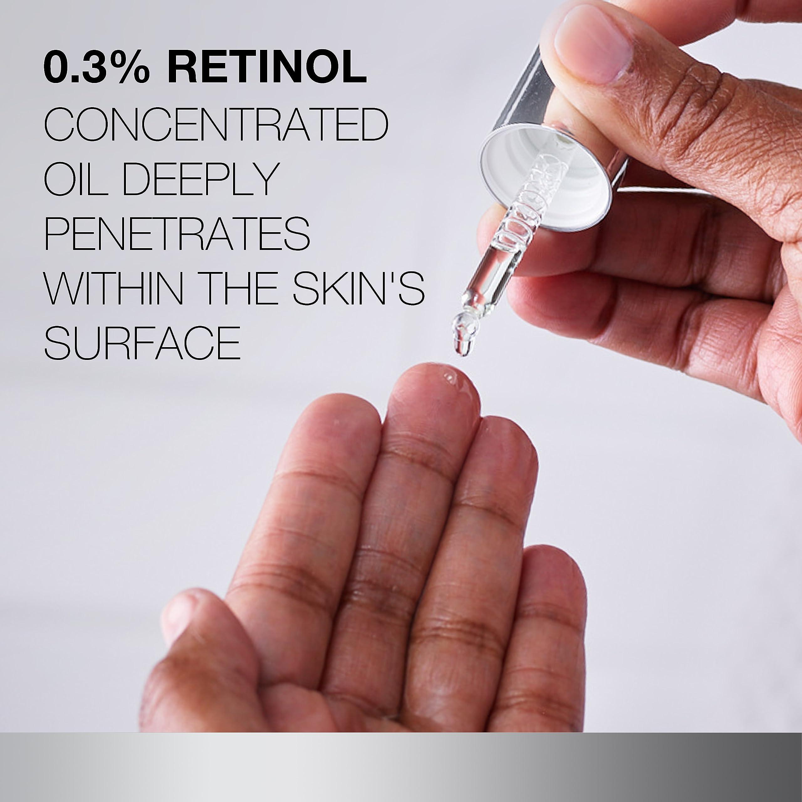 Neutrogena Neutrogena Retinol Face Oil .3% Concentrated, Rapid Wrinkle Repair, Daily Anti-Aging Face Serum to Fight Fine Lines, Deep Wrinkles, & Dark Spots, 1.0 fl. oz