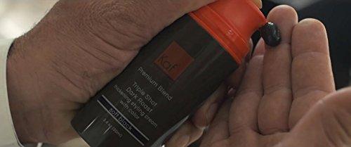 Kaf Grooming Kaf Grooming Dark Brown - Darkening Brown Hair Gel Made Just for Men That Tints Gray / White Hair, All Natural Styling Cream NO DYES, Temporary Color Made in USA