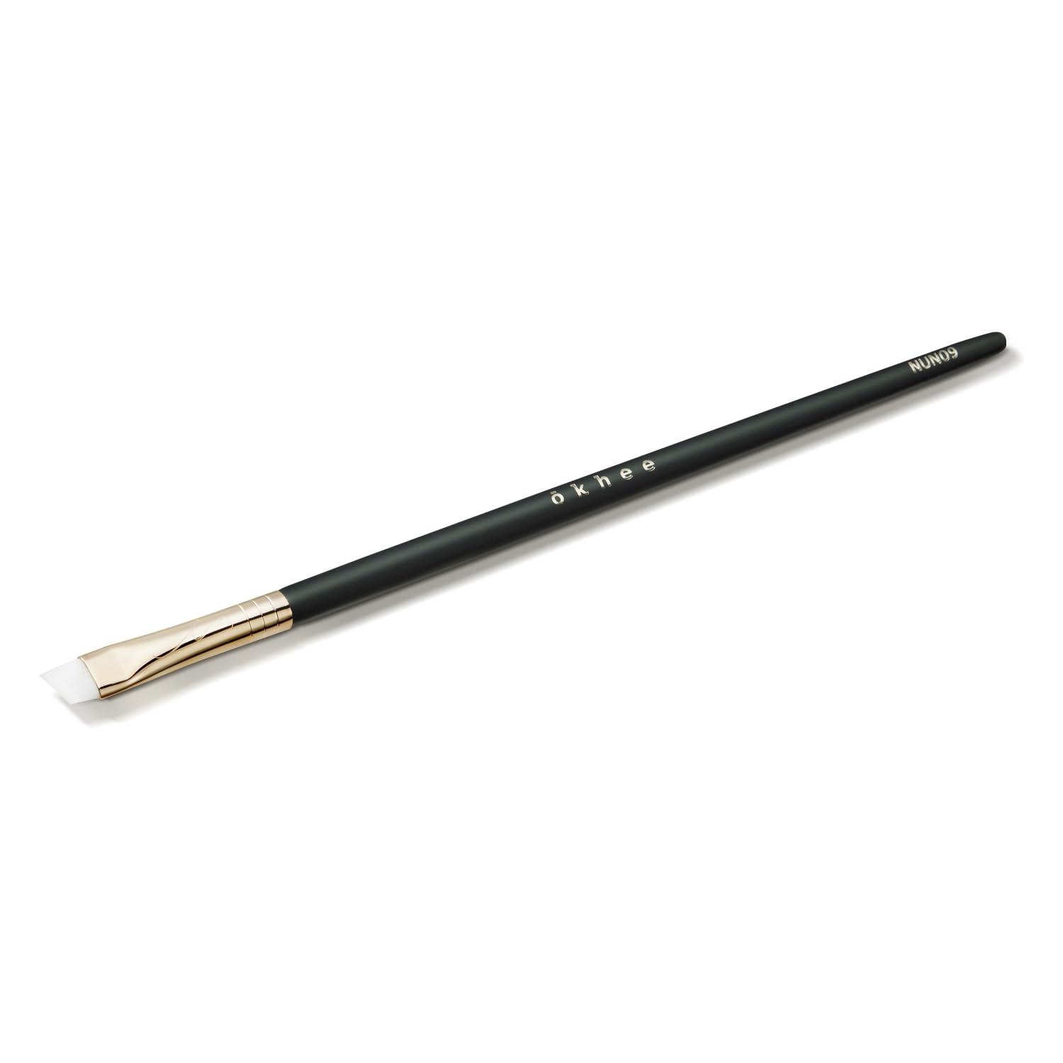 SOO ADOR [SOO ADOR] okhee Eyebrow Brush NUN09 - Precise Grooming and Shaping for Natural or Bold Brows | Designed by K-Pop Makeup Artist Seo Ok | Makeup Brush Eye Brush