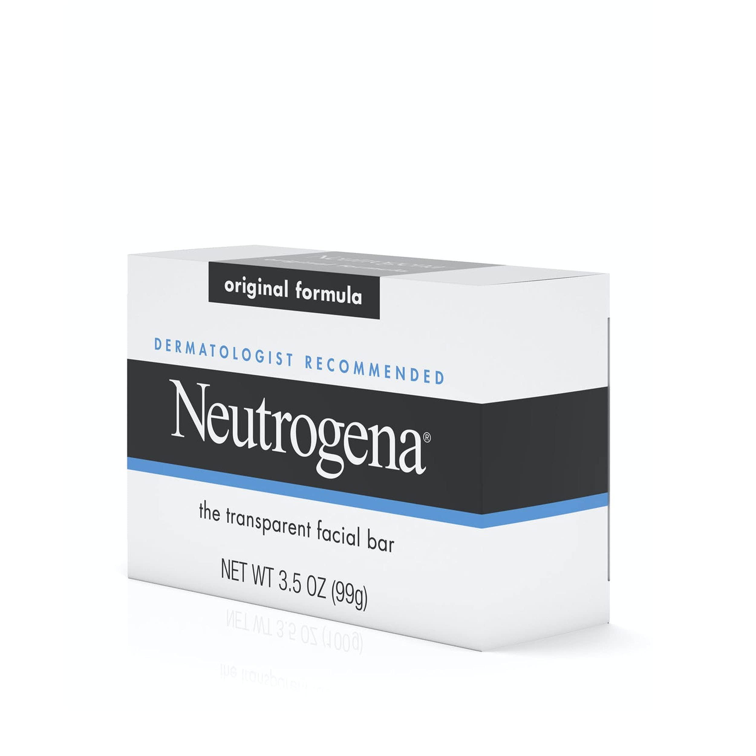 Neutrogena Neutrogena Transparent Facial Bar Bonus Pack, Original Formula - 3 ea