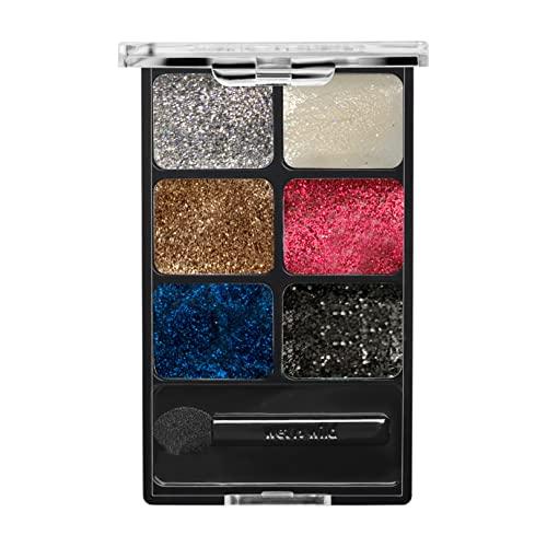 wet n wild wet n wild Fantasy Makers Glitter Palette, Long Wearing Shimmering Brilliance, Creamy Texture, 6 Complementary Shades, Cruelty-Free - This Bites
