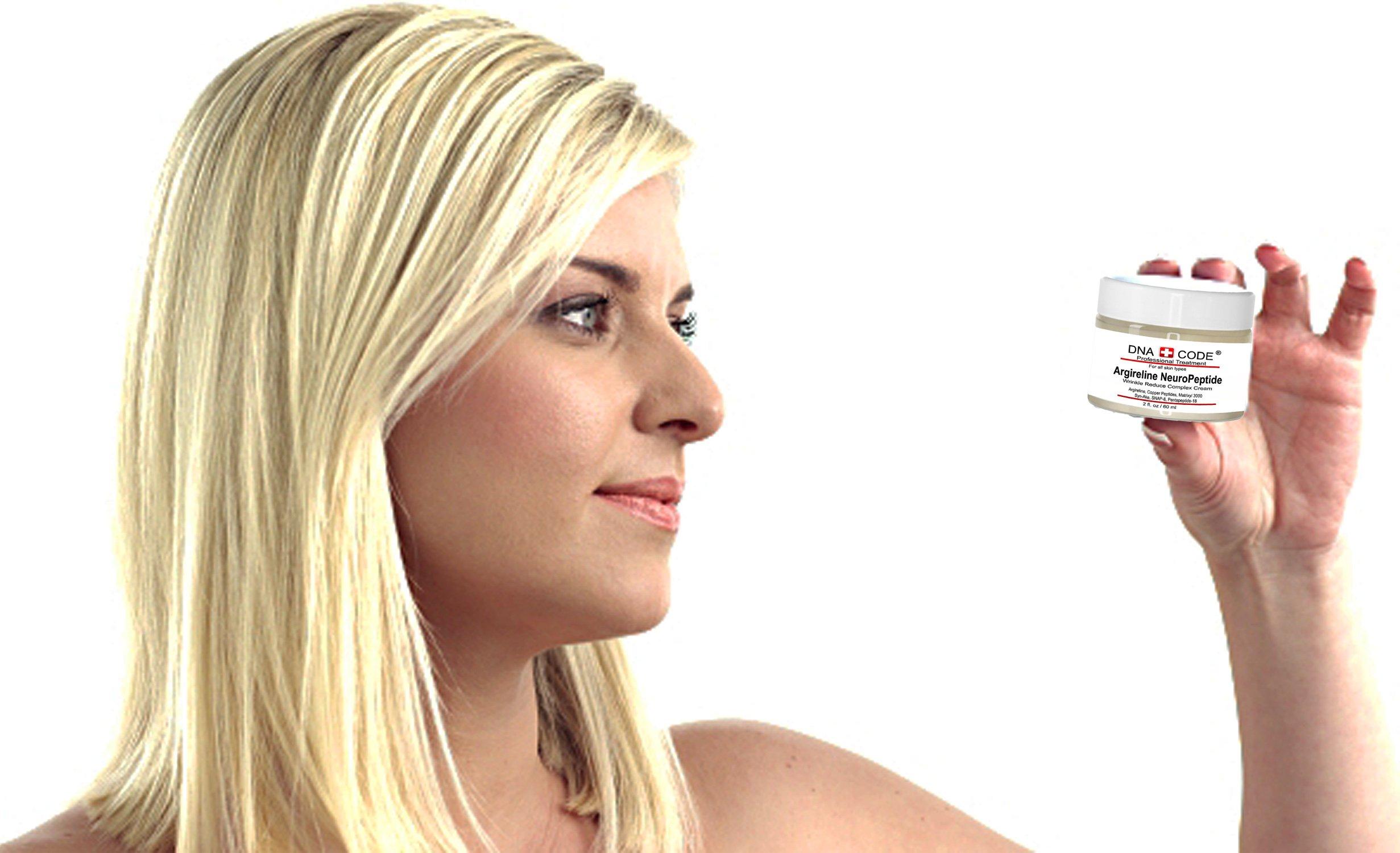 DNA CODE Skin Care Magic Argireline NeuroPeptides Cream, w/, Matrixyl 3000, Syn-Ake, SNAP-8, Copper Peptides
