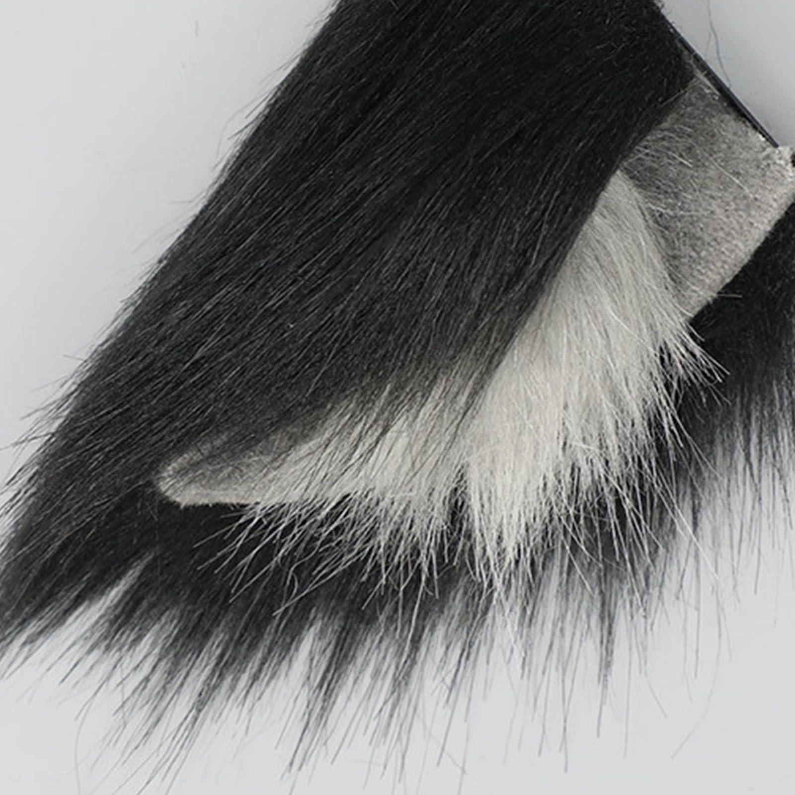 YIFULIN YIFULIN Plush Anime Ear Headband Anime Maid Hairhoop Cosplay Costume Halloween Party Headwear Women ComicsShow Headwear