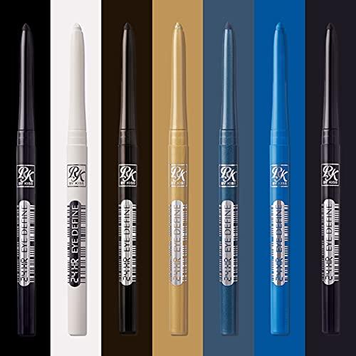 Ruby Kisses Ruby Kisses Waterproof 24HR Eye Define Eyeliner (4 Count, Pastel Blue)