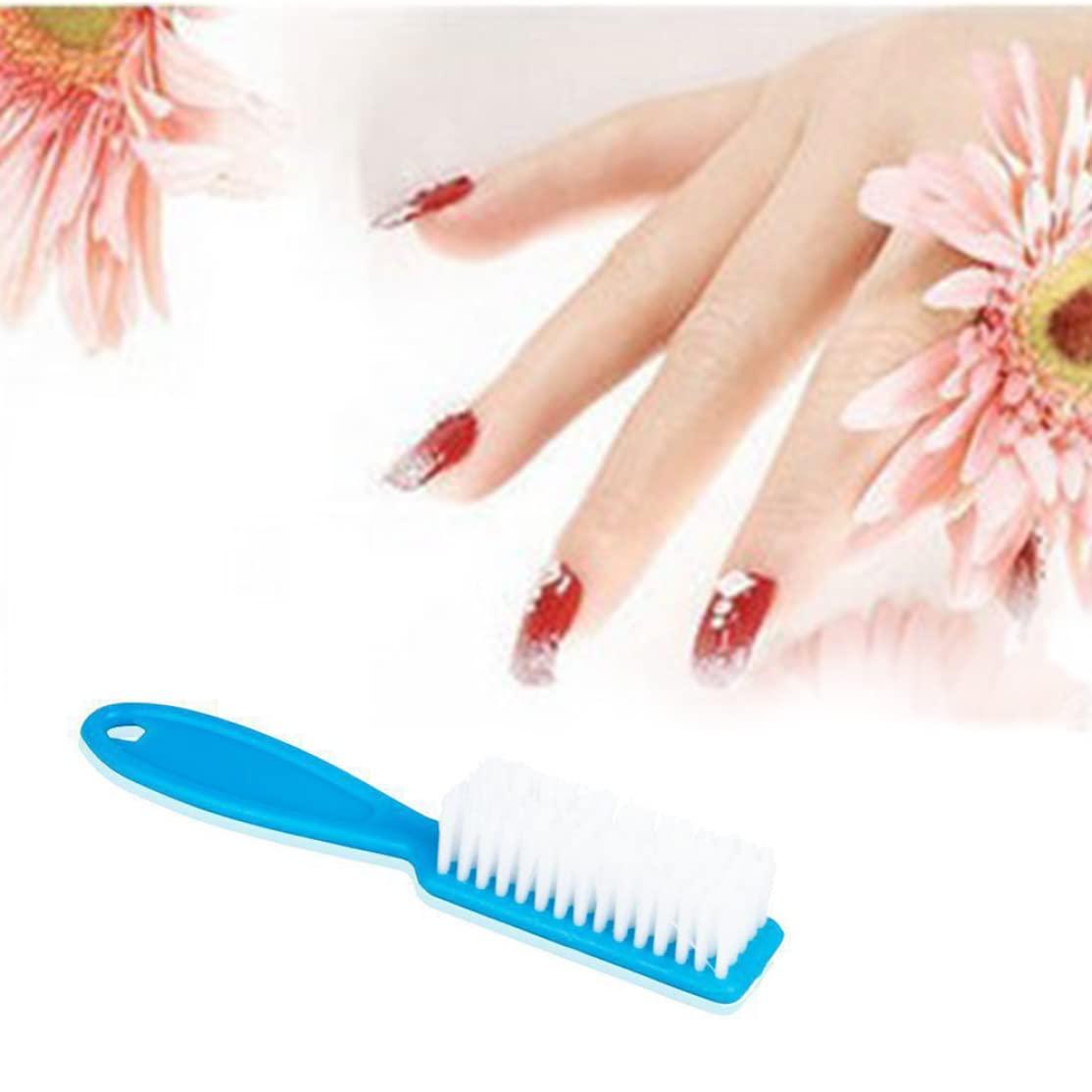 Jorzer Nail Brushes Nail Scrub Brushes Fingernail Scrubber Nails Cleaner with Long Handle Mixed Colors Nail Brushes 10 Pcs Assorted Color.