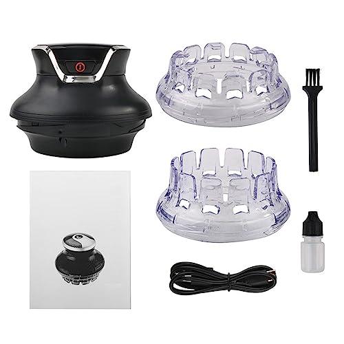 Dioche Hair Trimmer for Men, Rechargeable Hair Clippers, Rotary Short Hair Cutter Small Fast Charging Digital Cordless Rotary Hair Clipper for Home Salon