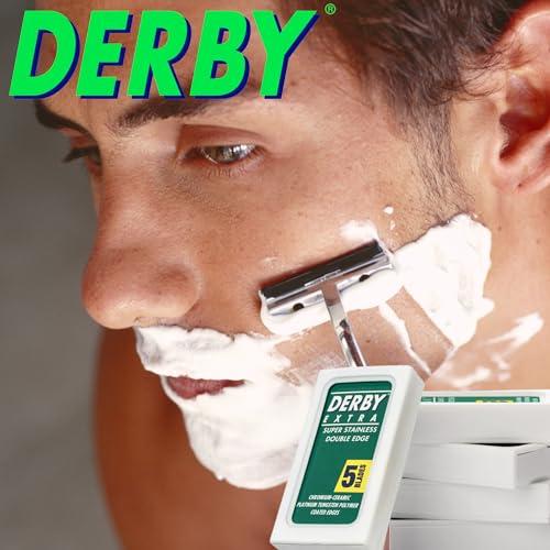 Derby 100 \"Derby Extra Professional\" Double Edge Razor Blades for straight razor